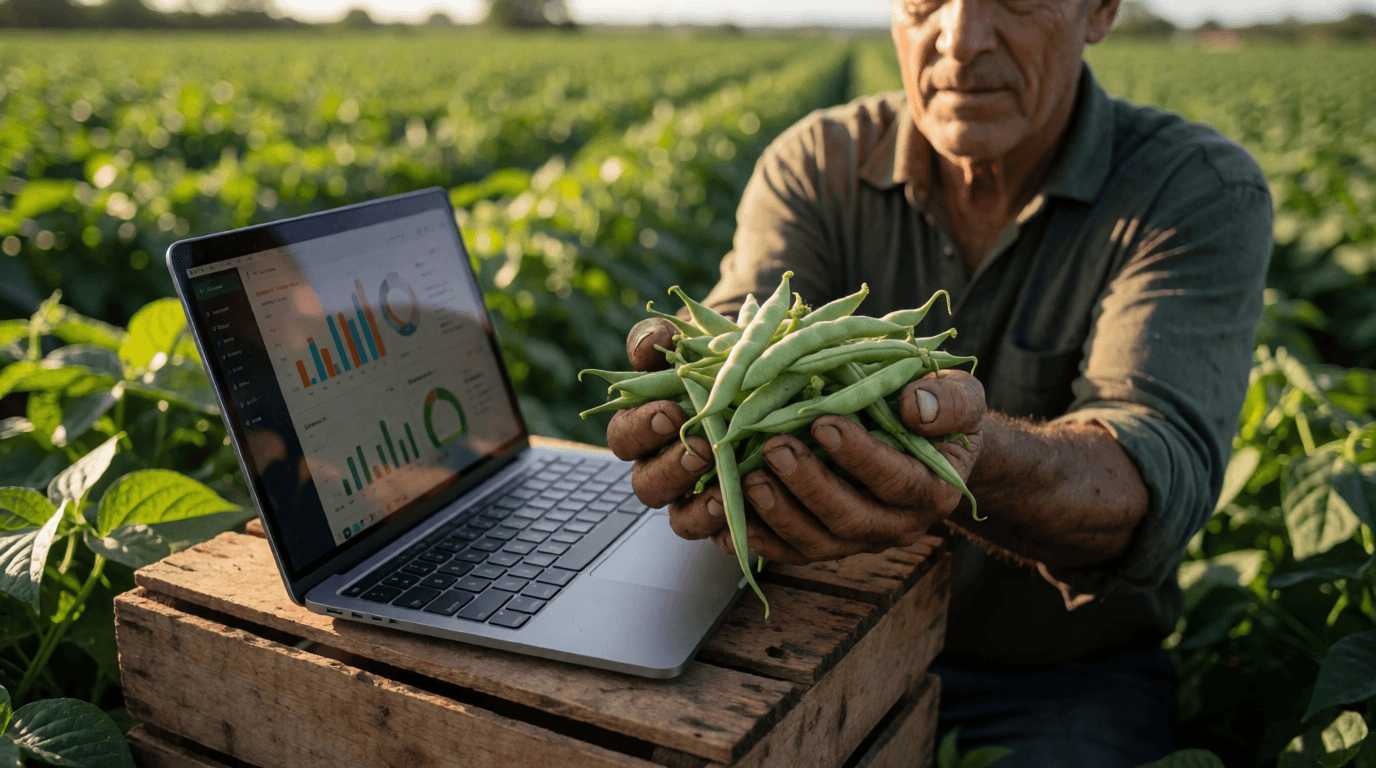 agriculture farm technology vender feijao online sao paulo